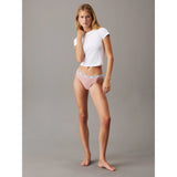 Calvin Klein Icon Logo Thong In Subdued