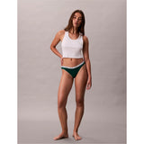 Calvin Klein Icon Logo Thong In Turf