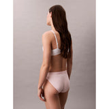 Calvin Klein Maximum Cotton Bikini Briefs In Eggshell Pink