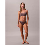Calvin Klein Maximum Cotton Bikini Briefs In Sparrow