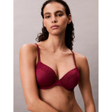Calvin Klein Perfectly Fit Lightly Lined Full Coverage Lace Bra In Alluring Pink