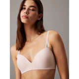 Calvin Klein Seductive Comfort Wireless Push-Up Bra In Beechwood