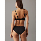 Calvin Klein Seductive Comfort Wireless Push-Up Bra In Black