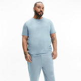 Calvin Klein Short Sleeve Crew Neck Tee Iceland Blue