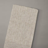 Calvin Klein Soft Tall Cuffed Crew Socks In Beige