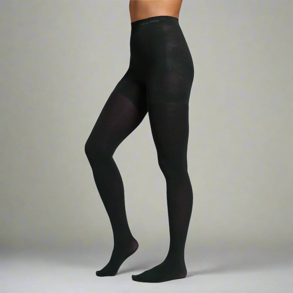 Calvin Klein Ultrafit Shaper 80 Denier Tights In Black