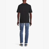 Calvin Klein Monogram Sleeve Badge Regular T-Shirt Black
