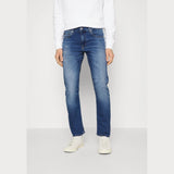 Calvin Klein Slim Taper Jeans 1BJ Washed Mid Blue
