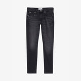 Calvin Klein Slim Tapered 1BY Jeans Black Worn
