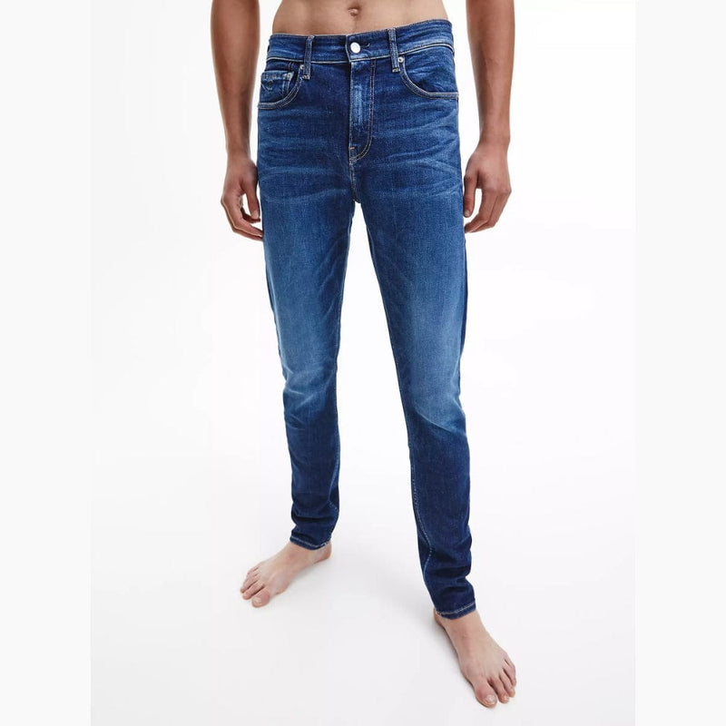 Calvin Klein Slim Tapered Jeans 1BJ Mid Blue