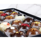 Cambridge Confectionery Co - 18 Luxury Solid Chocolate Domes Gift Box