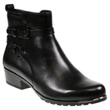 Caprice Ankle Boot Nappa Leather In Black