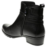 Caprice Ankle Boot Nappa Leather In Black
