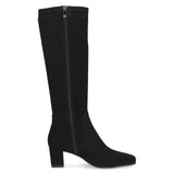 Caprice Knee High Boot Stretch Boot In Black