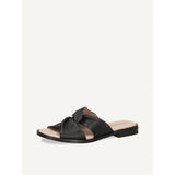 Caprice Mule In Black nappa