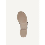 Caprice Mule In Platin metal