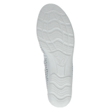 Caprice Slip On Ballerina in White