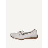 Caprice Slipper In White Deer
