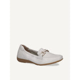 Caprice Slipper In White Deer