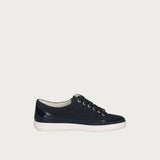 Caprice Sneaker in Navy Suede/Patent