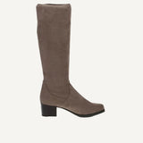 Caprice Stretch Knee High Boot In Cafe