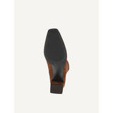 Caprice Stretch Knee High Boots in Brown