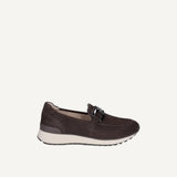 Caprice Suede Brown In Dark Brown