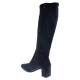 Caprice Tracy Stretch Knee-high Boot In Navy