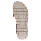Caprice Women's Heeled Sandals in Taupe Metallic