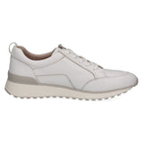 Caprice Women's Leather Trainers in White Nappa