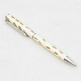 Caroline Gardner Metallic Hearts Boxed Pen