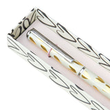 Caroline Gardner Metallic Hearts Boxed Pen
