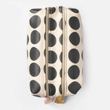 Caroline Gardner Mono Big Spot Large Travel Washbag