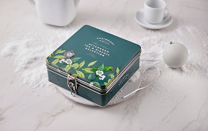 Cartwright & Butler Afternoon Tea & Biscuit Selection Tin 390G