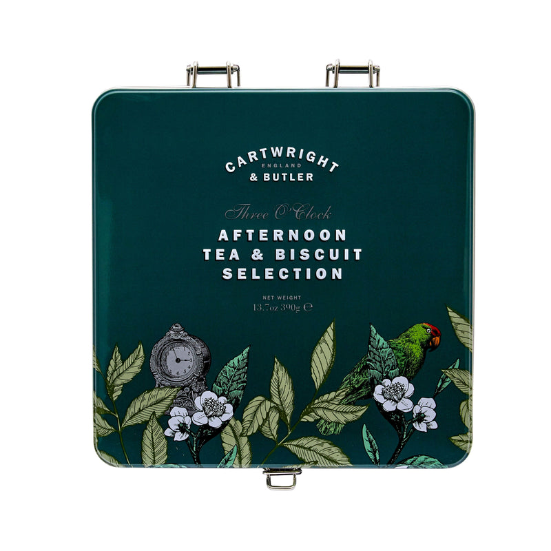 Cartwright & Butler Afternoon Tea & Biscuit Selection Tin 390G