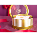 Cartwright & Butler Merry Christmas Iced Round Cake In Tin