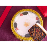 Cartwright & Butler Merry Christmas Iced Round Cake In Tin