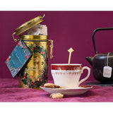 Cartwright & Butler Merry Christmas Tin with English Breakfast Tea Bags