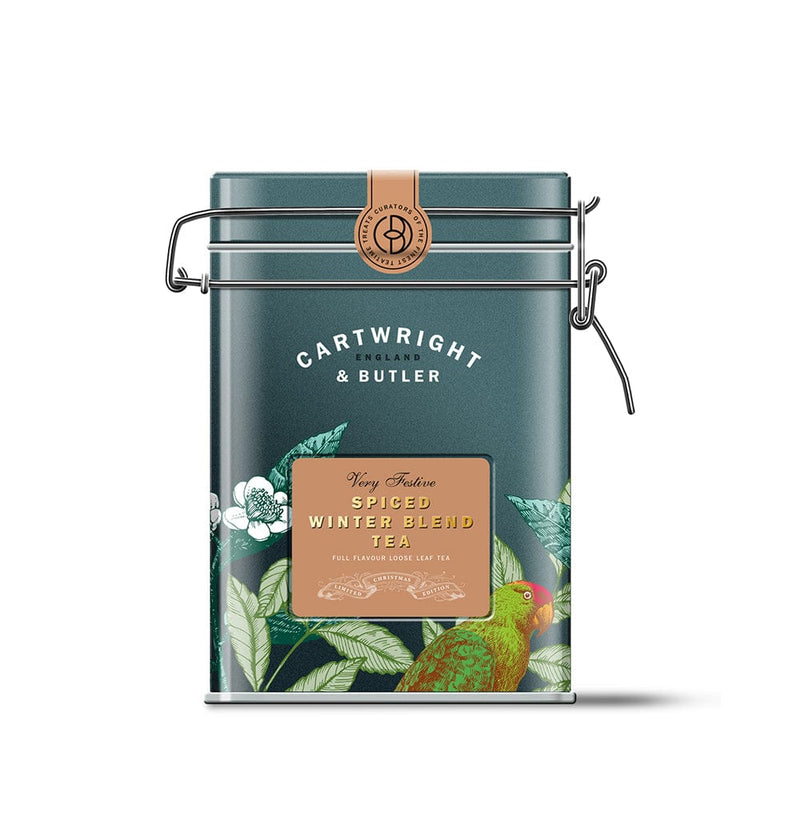 Cartwright & Butler Spiced Winter Tea Caddy Loose Leaf Tea Tin 100G