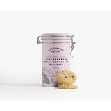 Cartwright & Butler Strawberry & White Chocolate Biscuits In Tin