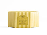 Cartwright & Butler Traditional Christmas Pudding Gold Christmas Carton