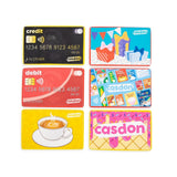 Casdon  Play Money & Pretend Play Card Set