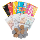 Casdon  Play Money & Pretend Play Card Set