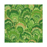 Luncheon Napkins In Marbled Ceramica Green