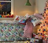 Cath Kidson The Night Before Christmas Cushion 45X45cm White