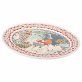 Cath Kidston Christmas Journey Oval Platter 12.5 Inch