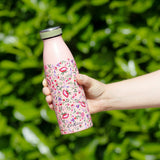 Cath Kidston Spring Birds Floral Stainless Steel Water Bottle 350ml