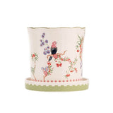 Cath Kidston Spring Birds Plant Pot with Tray