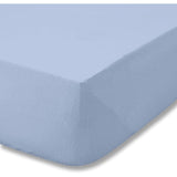 Catherine Lansfield Brushed Cotton Single Fitted Sheet In Blue