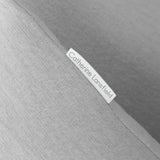 Catherine Lansfield Brushed Cotton Standard Pillowcase Pair In Grey